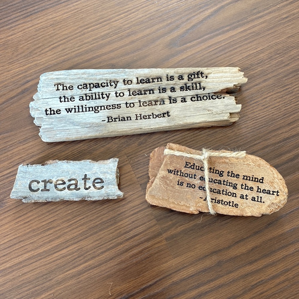 Etched Wood Bundle